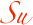 Su